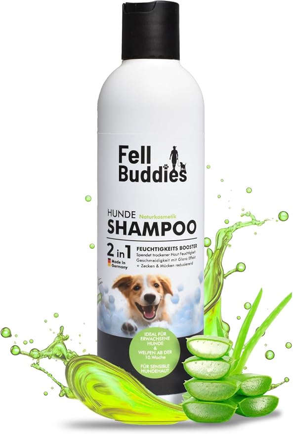 Sanftes Hundeshampoo