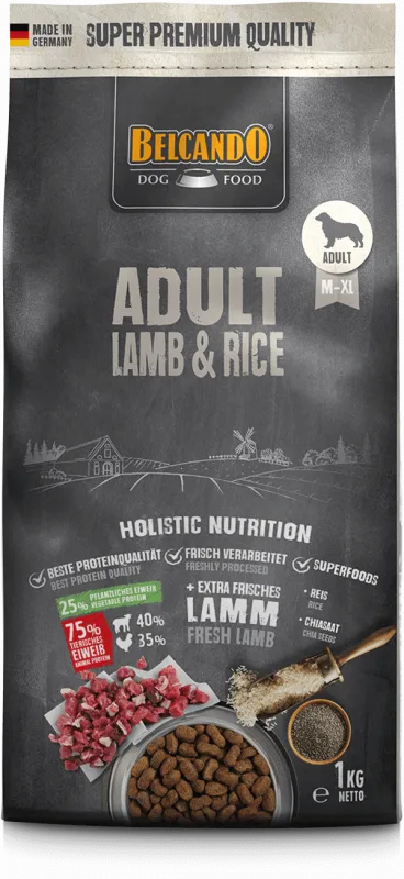 Belcando Adult Lamb & Rice 1kg
