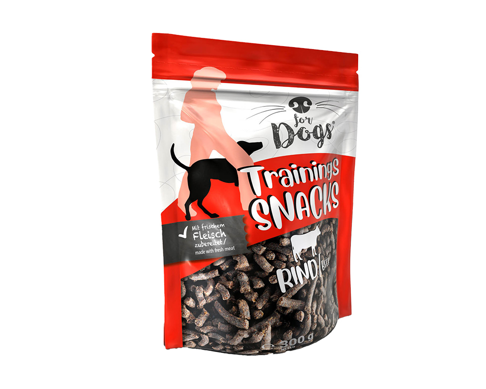 For Dogs Trainingssnack Rind